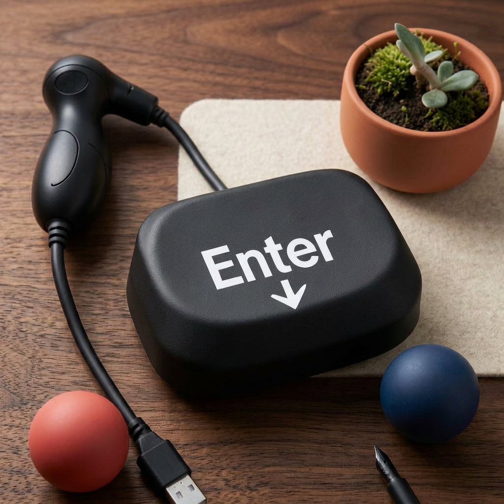 Desk set with useful organisers
